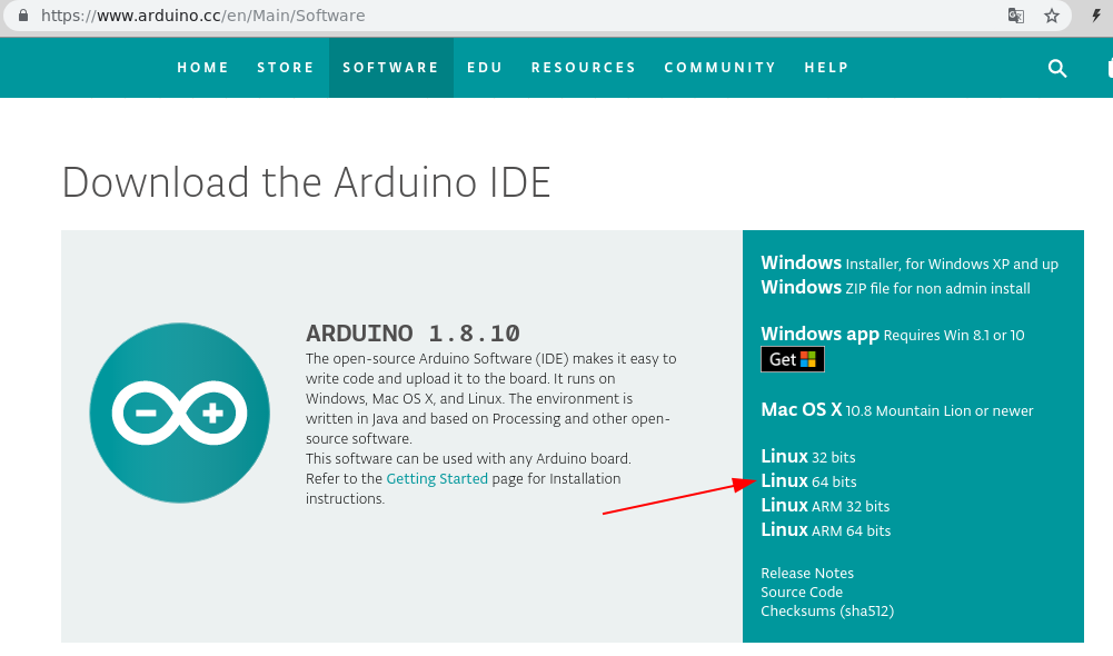 arduino IDE загрузка